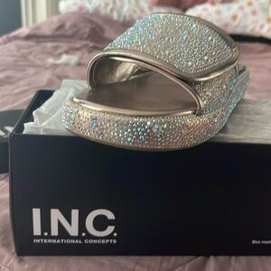 INC sandals work twice from Macys. Lots of life left. 😊
